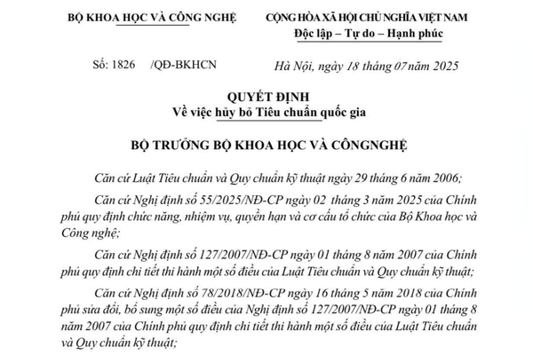 Ban hành Tiêu chuẩn quốc gia TCVN 10304:2025 – Móng cọc: Yêu cầu thiết kế và thi công